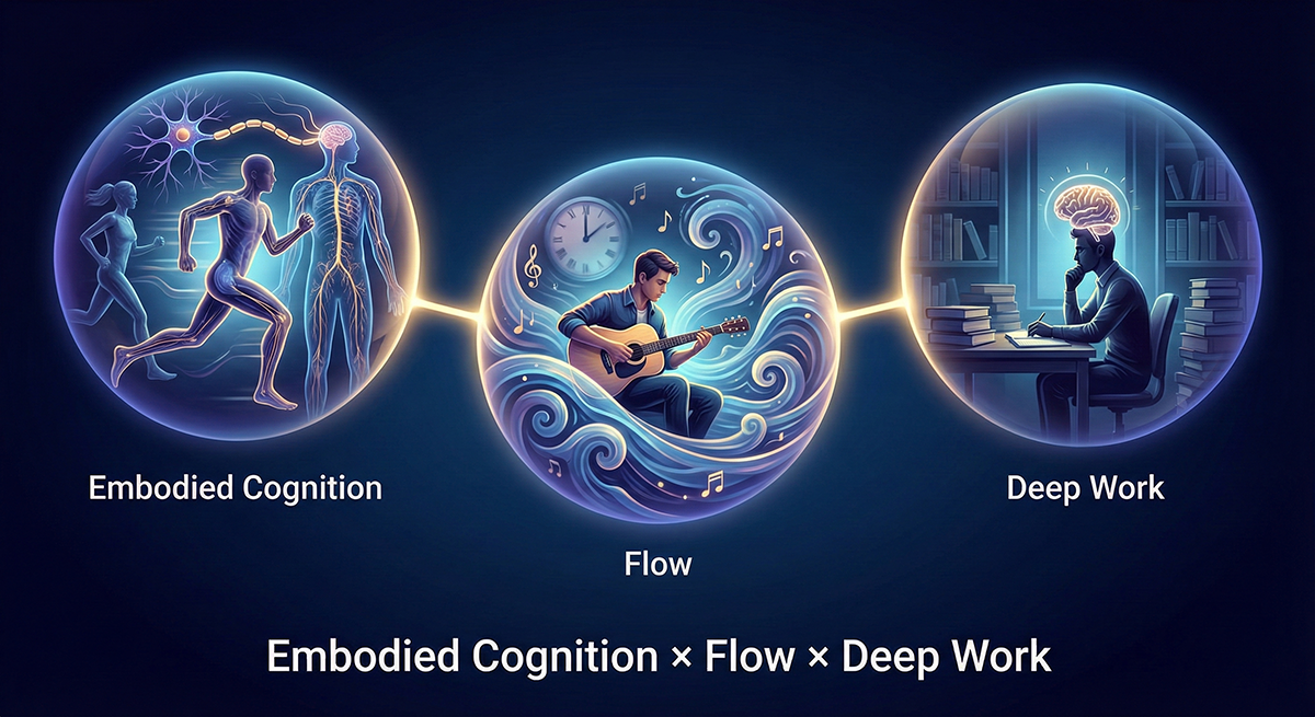 「集中力」ではなく「身体」から考え直す――身体知 × フロー × 深い仕事